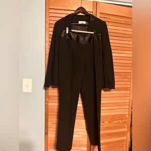 Calvin Klein Women's Elegant Black Pantsuit